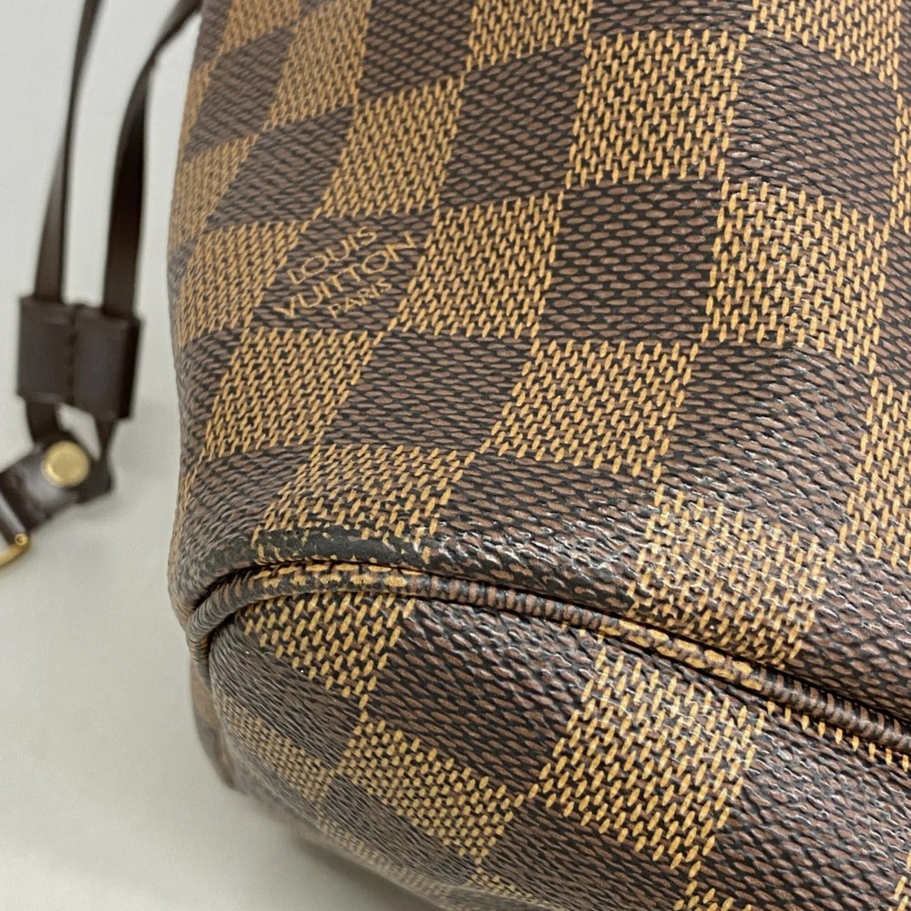 LOUIS VUITTON Brown Damier Neverfull MM Tote Bag - Picture 7 of 11